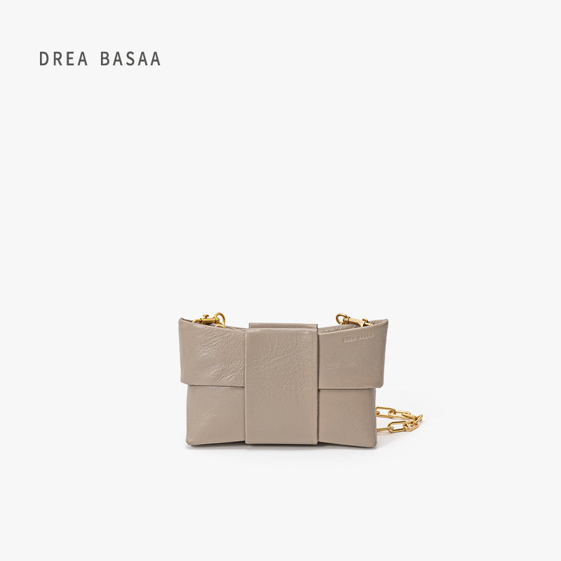 The Bow Series Small Bag（Beige Gray）