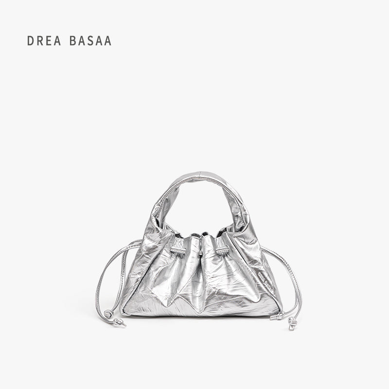 The Fan Series Scalloped Small Bag（Silver）