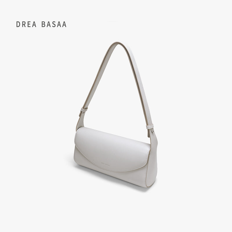 SISSI Series Baguette Bag(Crescent White)