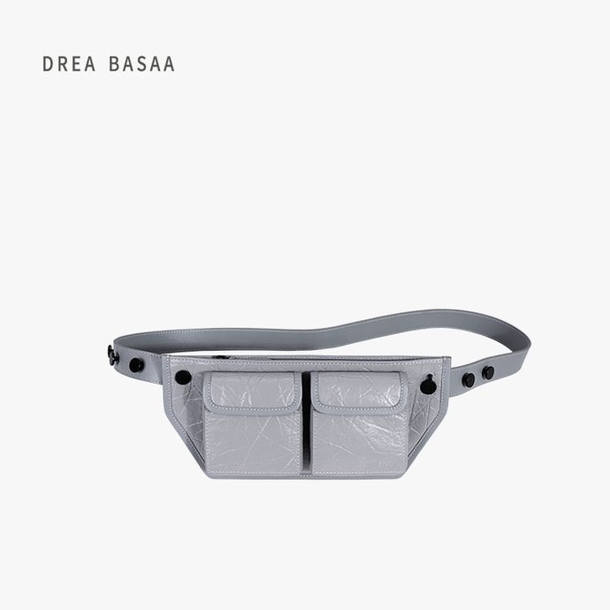 SQUARE² Series Chest Bag(Gray)